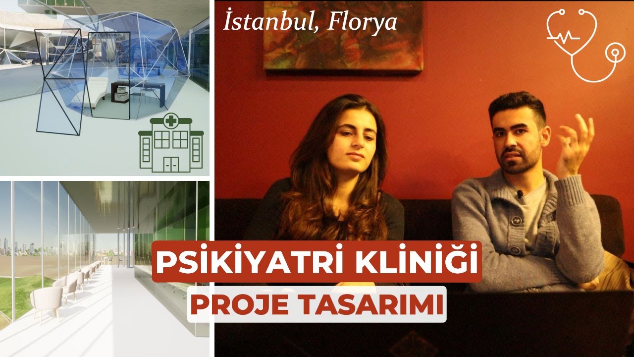 Psikiyatri Kliniği, Mimari Proje Tasarımı | Sena Cantürk