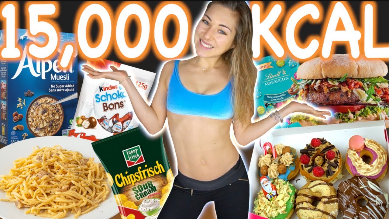 GIRL EATS 15,000 CALORIES IN ONE DAY | MASSIVE CHEATDAY
