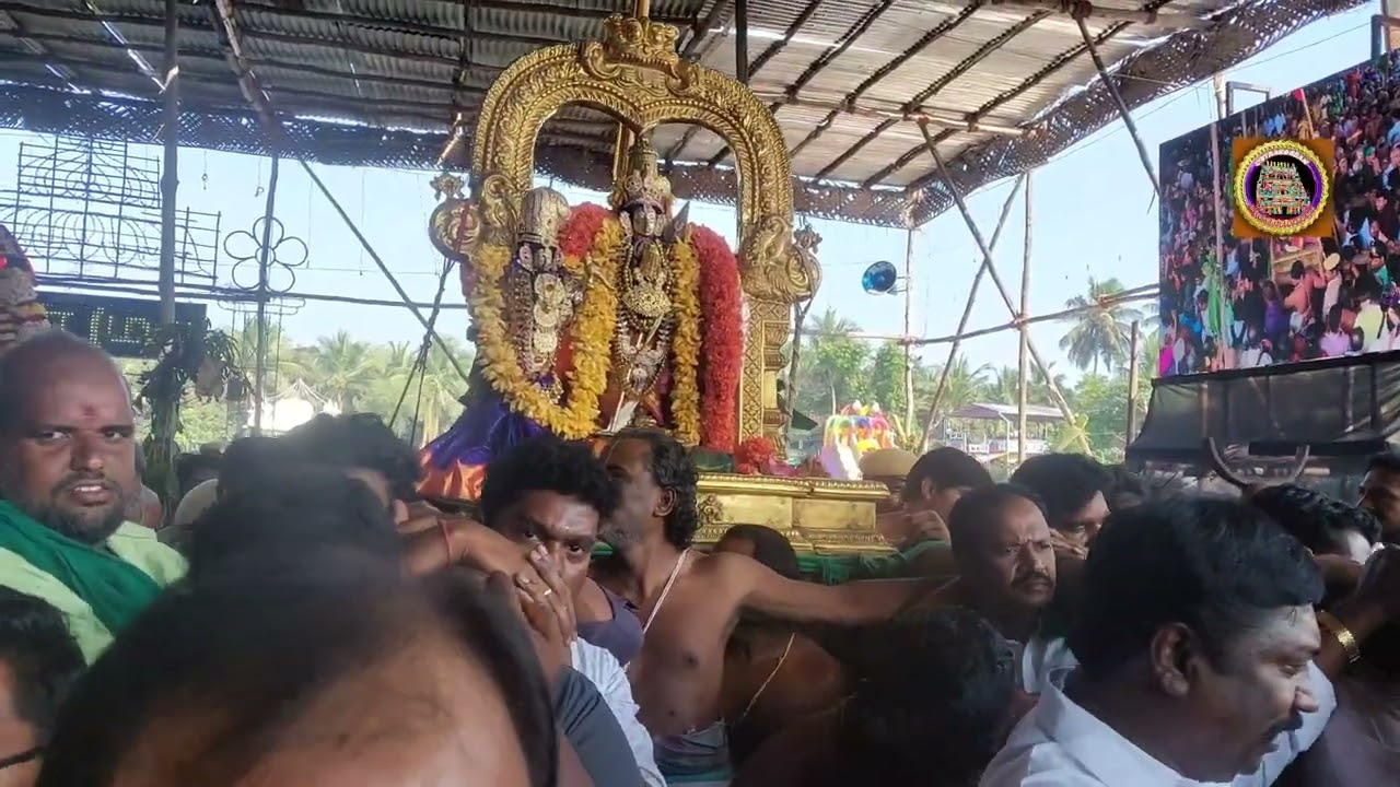 19.01.2026 திருநாங்கூர் 11 கருட ஸேவைதிருமங்கை ஆழ்வார்  மங்களாசாசண புறப்பாடு