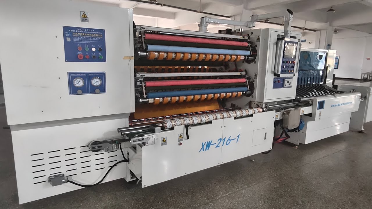 Semiauto Slitting machine for packages adhesive tape,ready to ship.