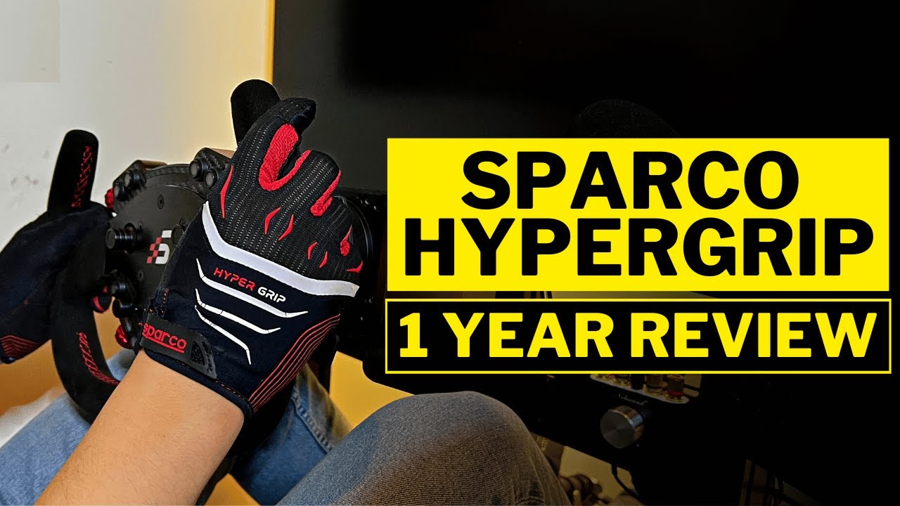 Перчатки Sparco Hypergrip Sim Racing: обзор спустя год