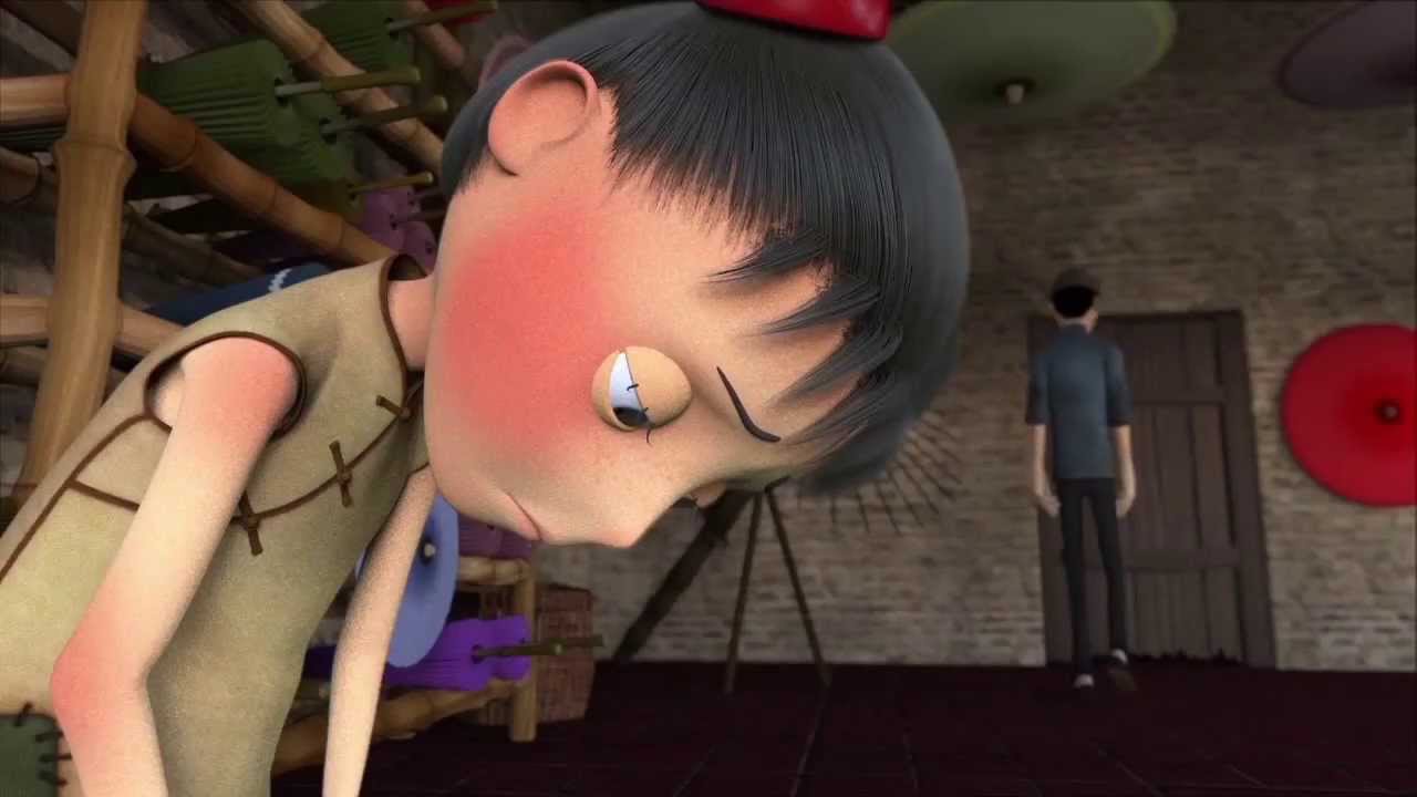 The girl with one leg