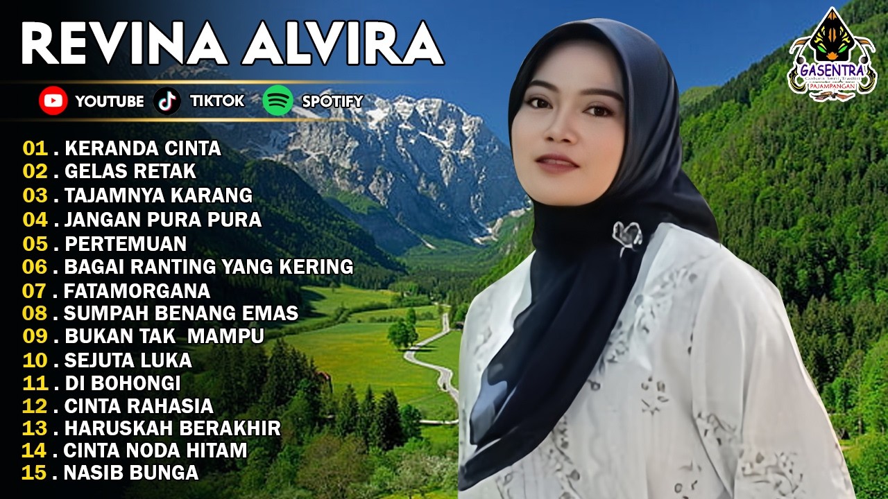 KERANDA CINTA - GELAS RETAK - REVINA ALVIRA - DANGDUT KLASIK - GASENTRA TERBARU 2025