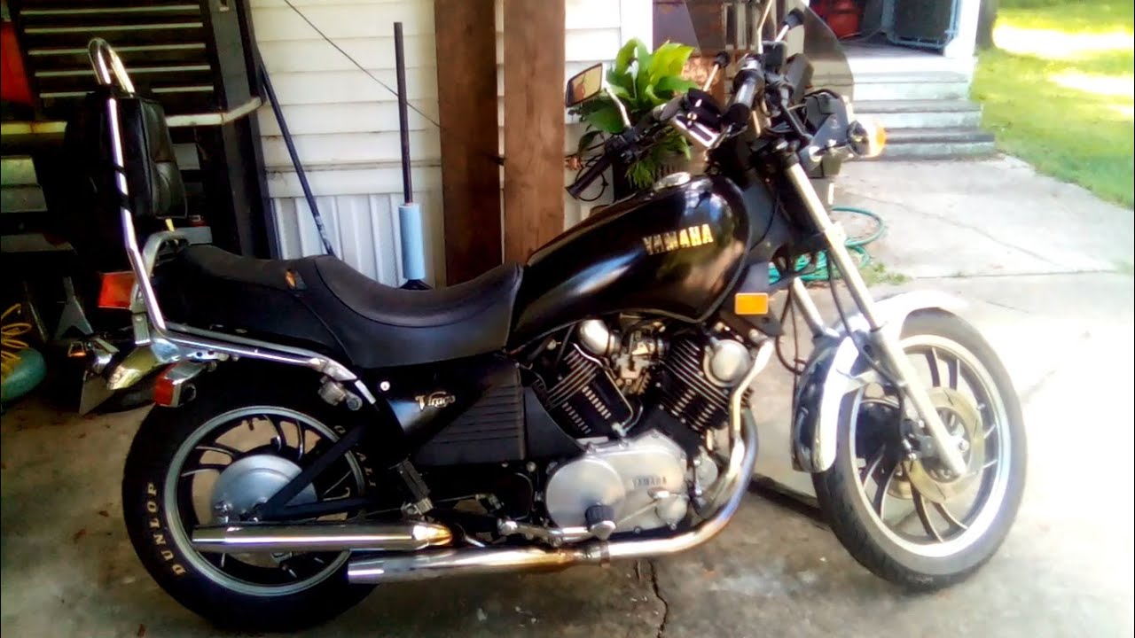1982 Yamaha Virago XV920 - oil change - 20210905