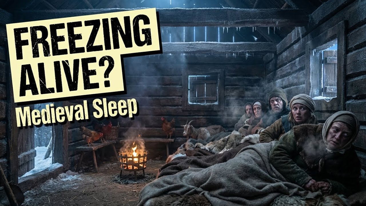 How medieval peasants slept just to survive freezing winter nights?!