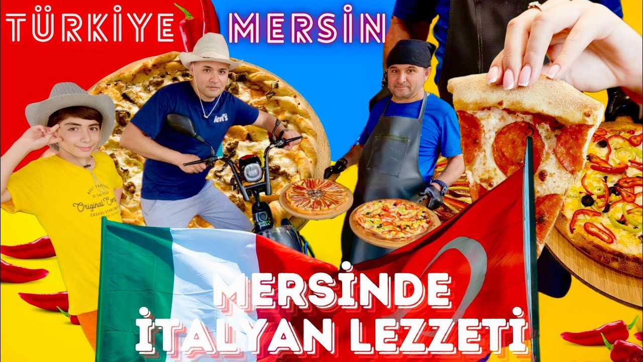 Mersin'de İtalyan Lezzetli Pizza Yapımı ve Tadımı