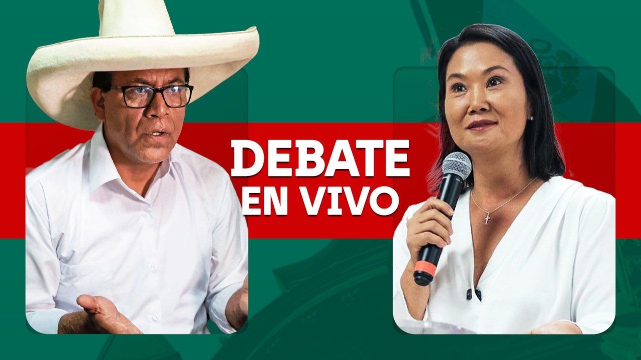 DEBATE PRESIDENCIAL ENTRE KEIKO FUJIMORI Y ROBERTO S&Aacute;NCHEZ - EN VIVO