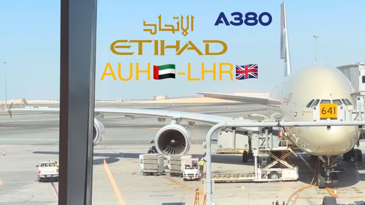 Etihad A380 | Abu Dhabi (AUH)🇦🇪 - London Heathrow (LHR)🇬🇧 | Business Class