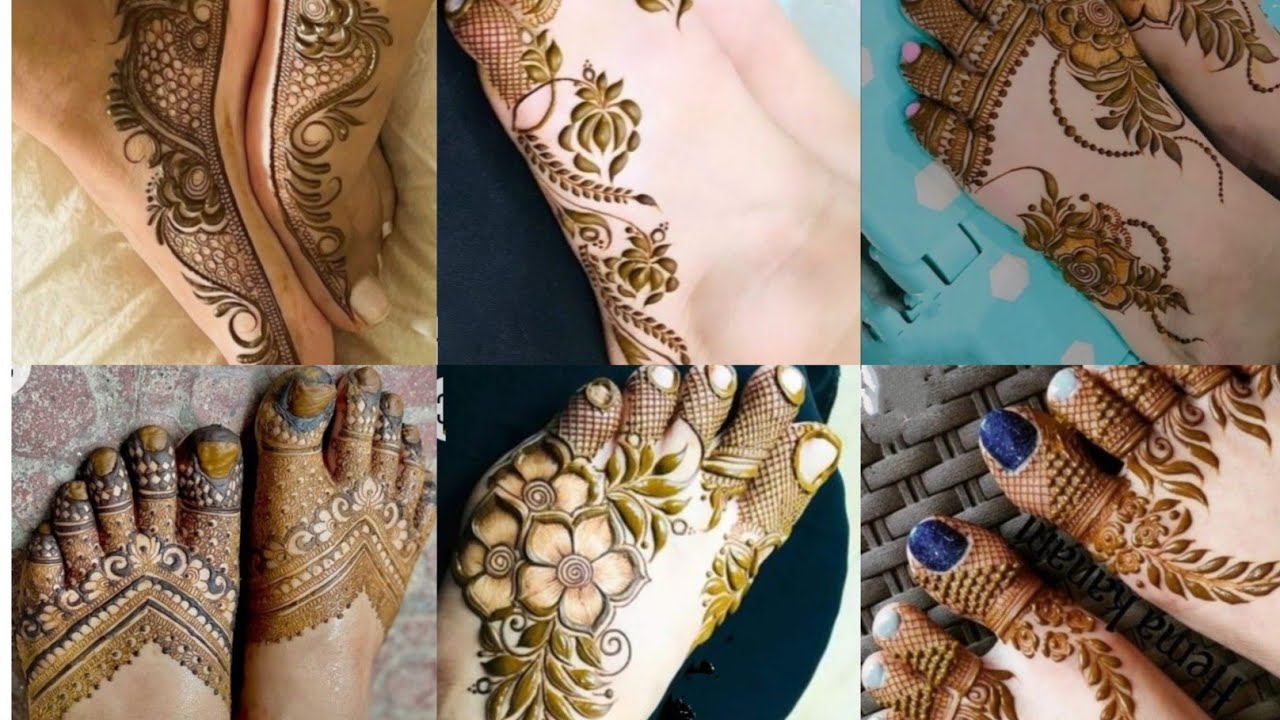 Foot Mehndi Design|For Eid 2024/Pair ki Mehndi ke Design For women
