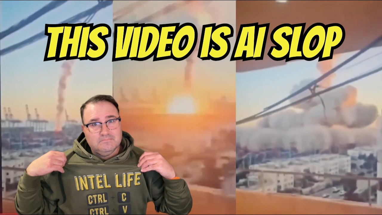 This 'Iranian Missile Strike' is Completely Fake