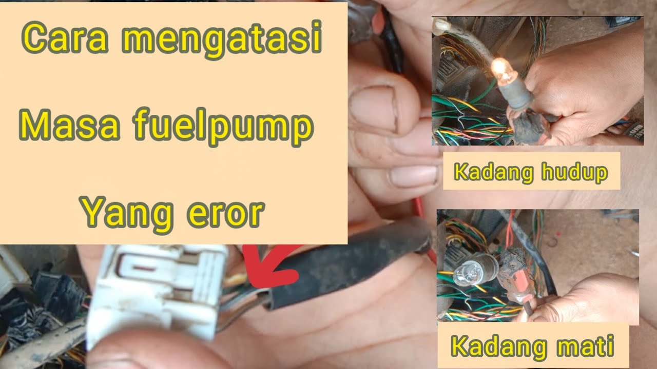cara mengatasi masa fuel pump/ pompa bensin motor beat yang eror.