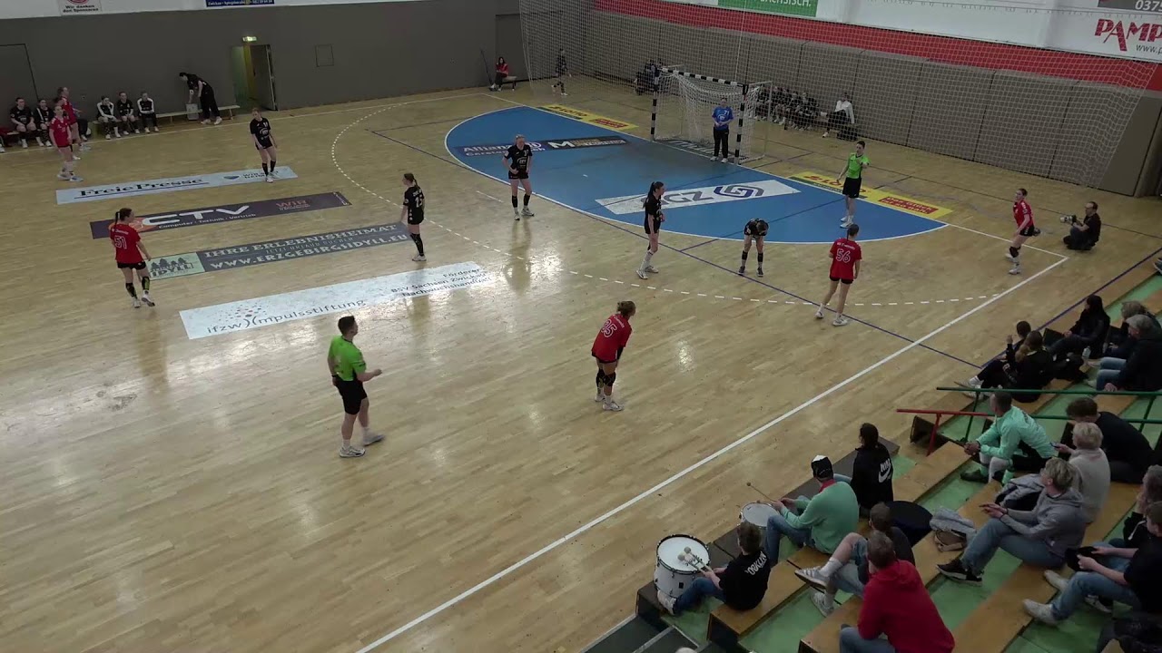 13. Spieltag Regionalliga (MHV) wB - BSV Sachsen Zwickau gegen HV Chemnitz