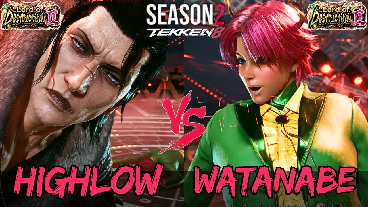 Tekken 8 - Season 2 ▰ LowHigh (Dragunov) Vs Watanabe (Azucena) ▰ High Level Gameplay