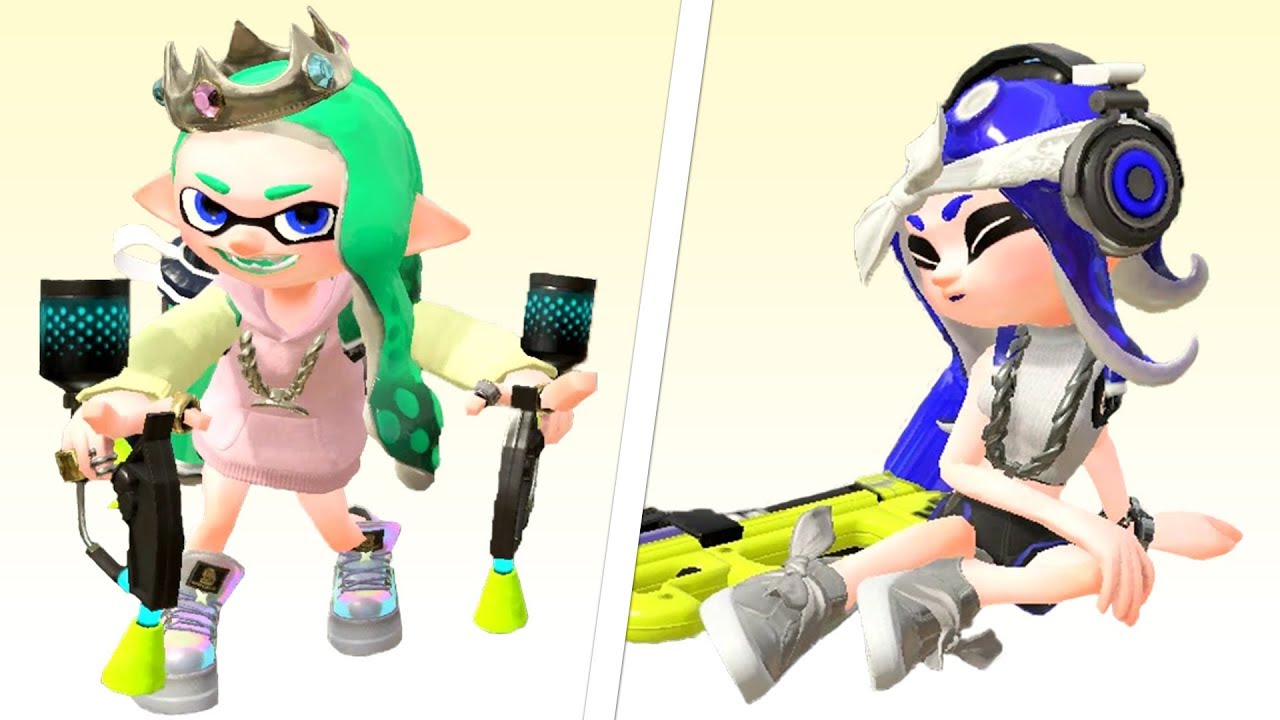 Splatoon 2 - All Winning & Losing Animations