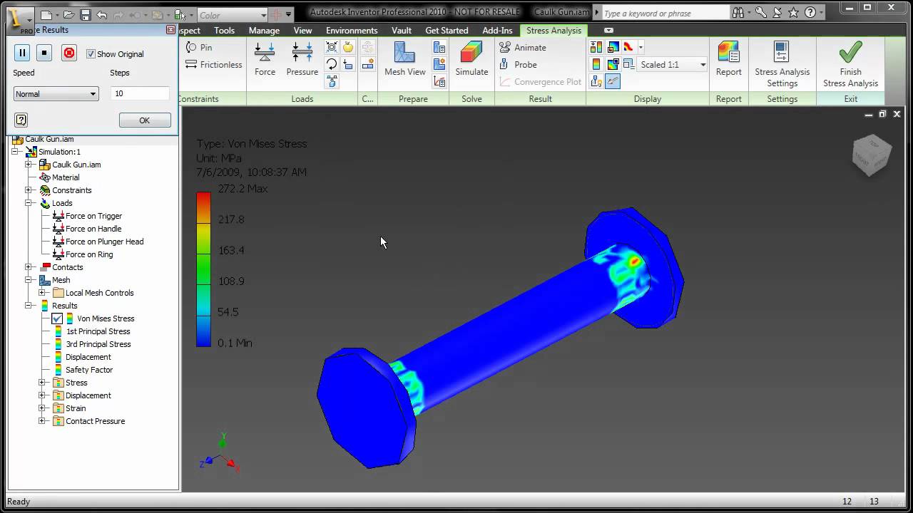 Autodesk Inventor Stress Analysis - Campaign to stop WAG Engineering