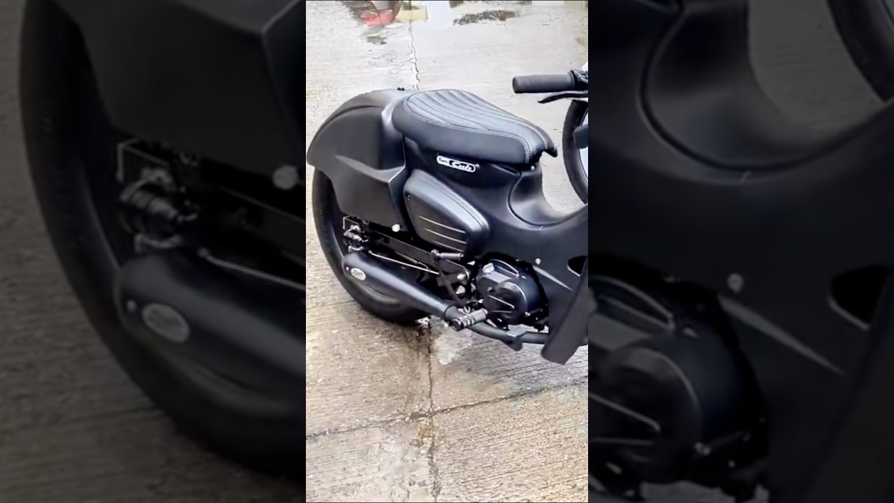 PURE CARBON! Honda Super Cub C125 By K-Speed