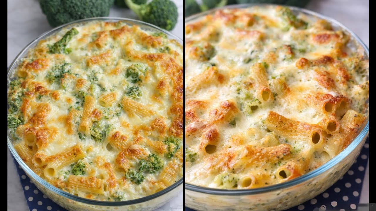 CON QUESTA RICETTA TUTTI AMERANNO I BROCCOLI! Pasta al forno Golosa e Filante RICETTA FACILE!
