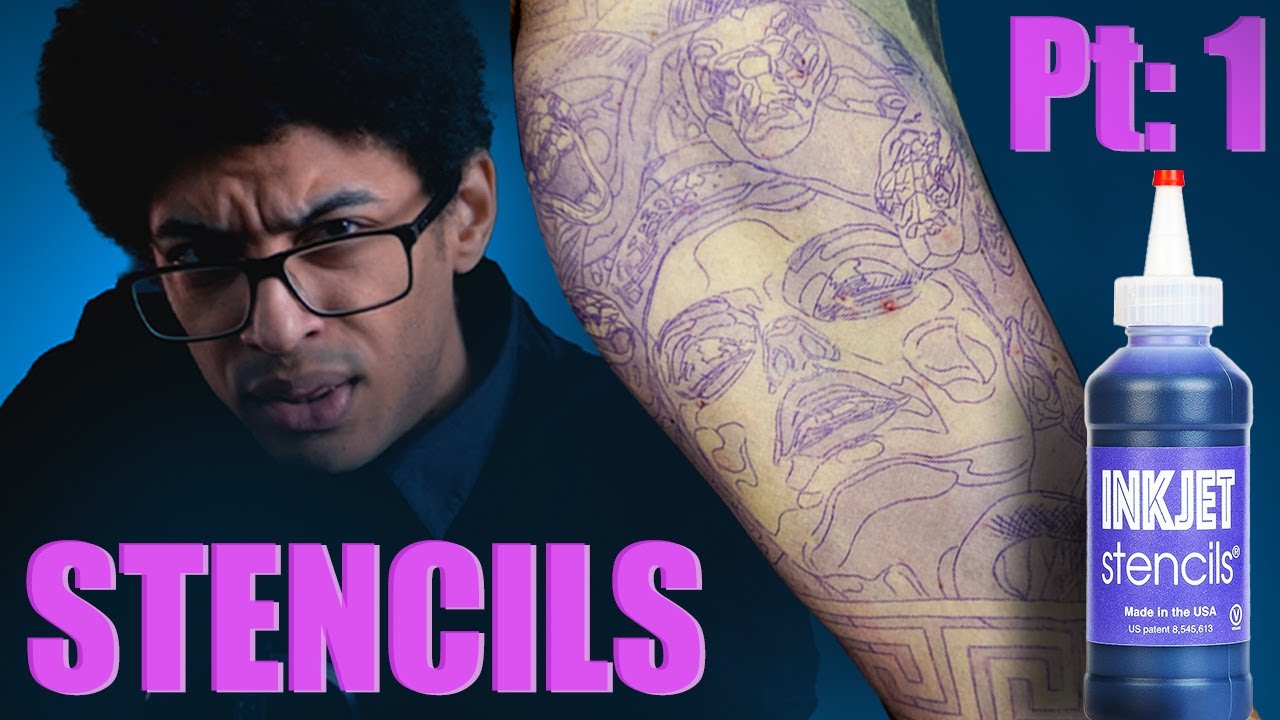 Tattoo STENCIL TALK part: 1 (inkjet stencils vs hand stencils)