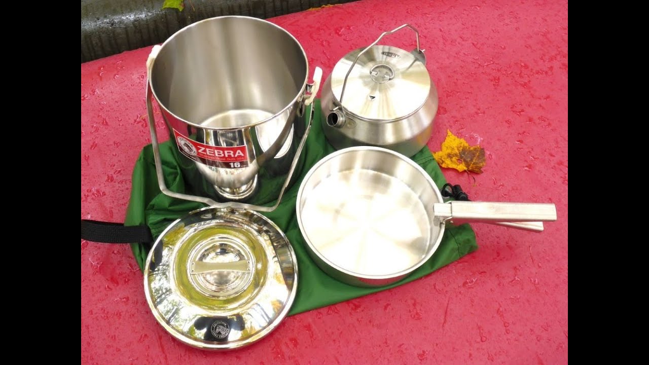 Zebra 16cm Billy Pot GSI Tea Kettle Combo Review