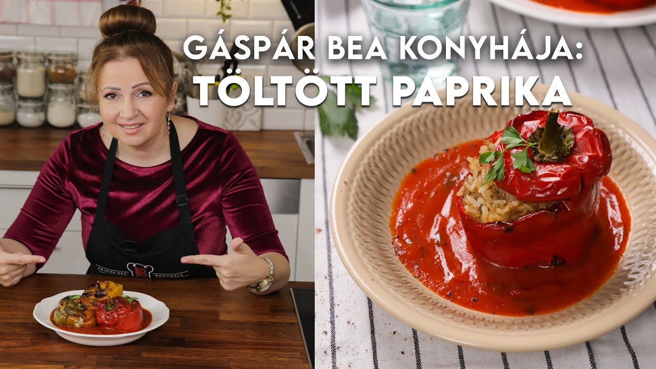 Gáspár Bea konyhája: Töltött paprika | Mindmegette.hu