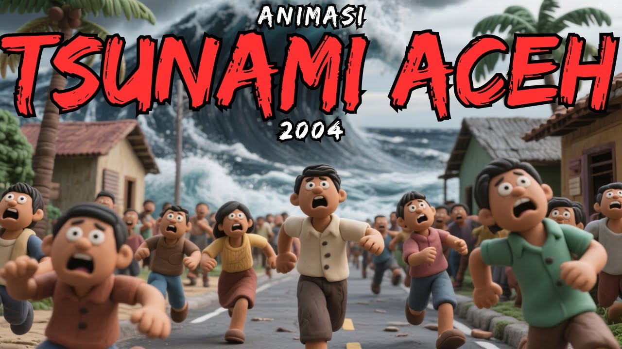 TSUNAMI ACEH 2004 #animasi #tsunamiaceh #tsunami #wave #animasiindonesia #3danimation