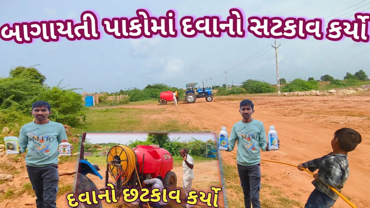 બાગાયતી લીંબુ મા દવા નો સટકાવ કર્યો //😱 bhhagayti bibu ni// adhr dva no stakav khyo 
