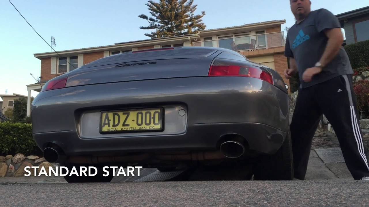 Porsche 911 Muffler Bypass Sound Comparison - Fabspeed Bypass Pipes Vs Standard Mufflers