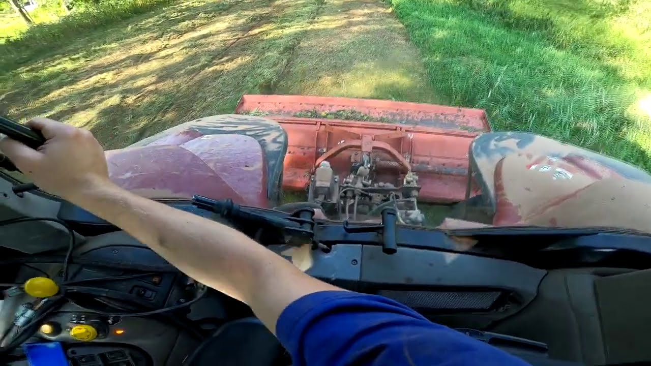 Farmařův VLOG 47# Mulčování strání s Casem MXU 135