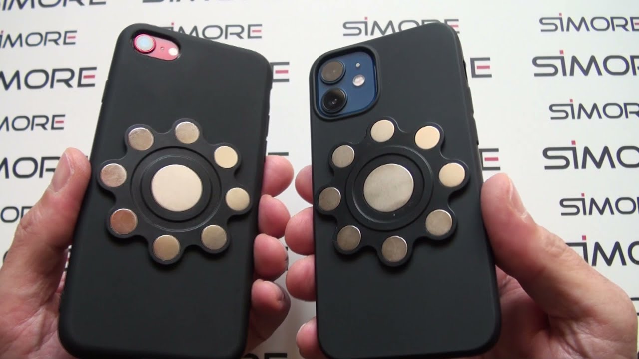 How to carry your 2 phones back to back using CellSnapp Dual magnetic holder for smartphones - 360°