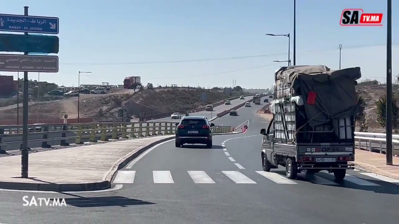 الملتقى الطرقي عزبان يرى النور.. خطوة نحو انسيابية حركة السير بأهم محاور جنوب الدار البيضاء