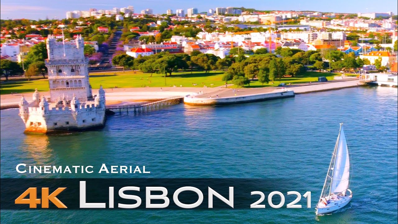 LISBON 🇵🇹 Lisboa Drone Aerial 4K | PORTUGAL