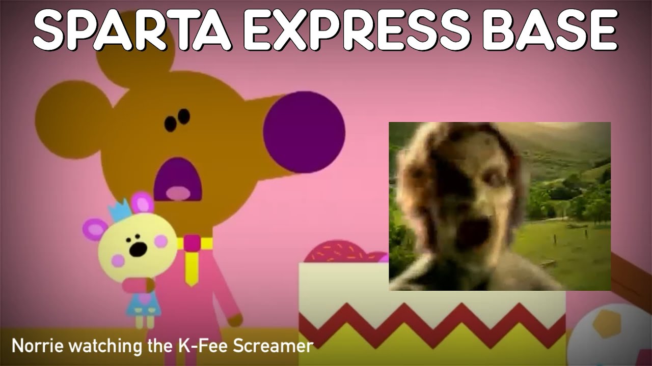 Norrie Watching the K-fee Commercial - (Sparta Express Base)