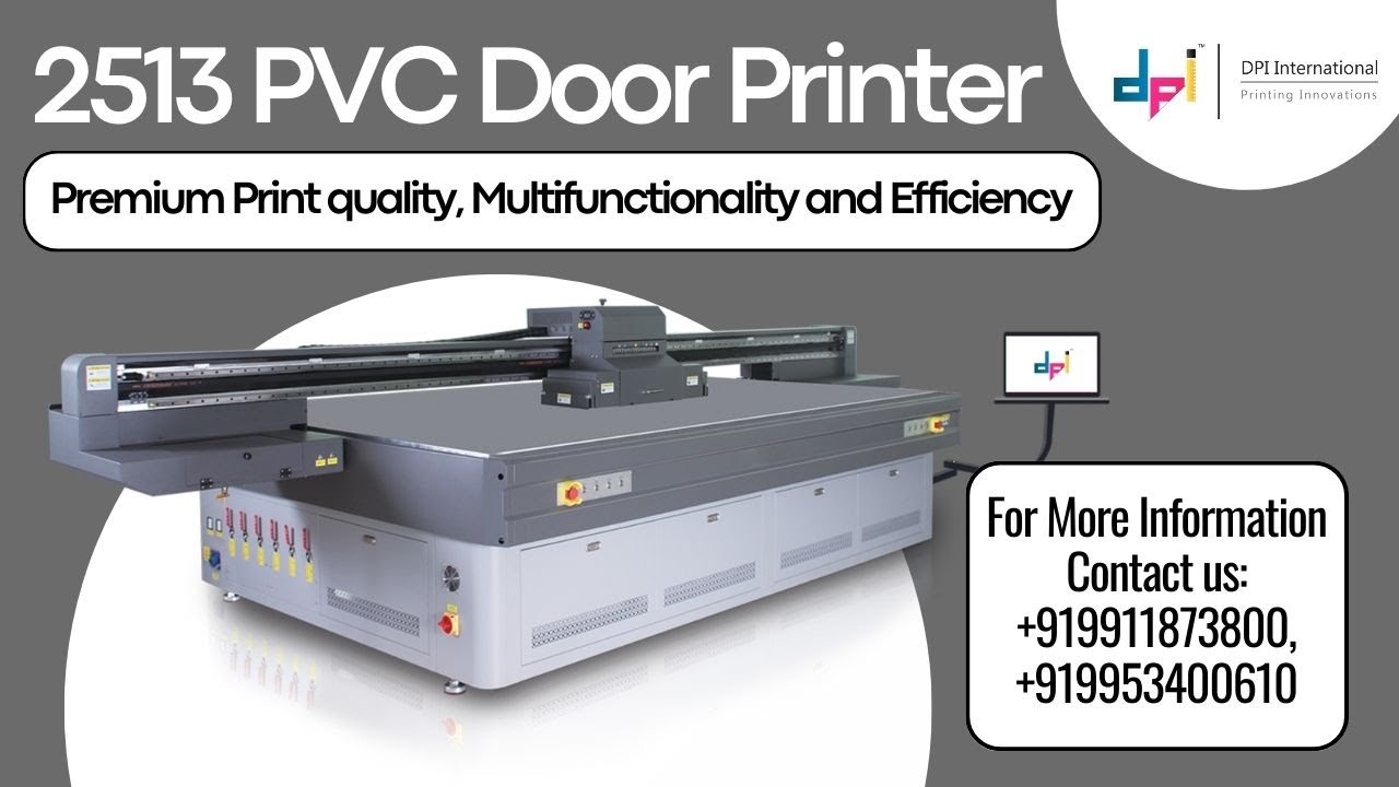 PVC Door Printing Machine... UV Flatbed Printer #uvprinter #uvprintingmachine #bestprinting