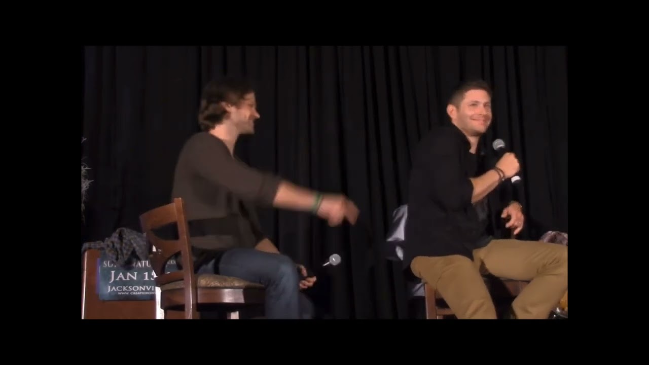 The cast of Supernatural being chaotic for 6 minutes straight #mishacollins #jensenackles #edit