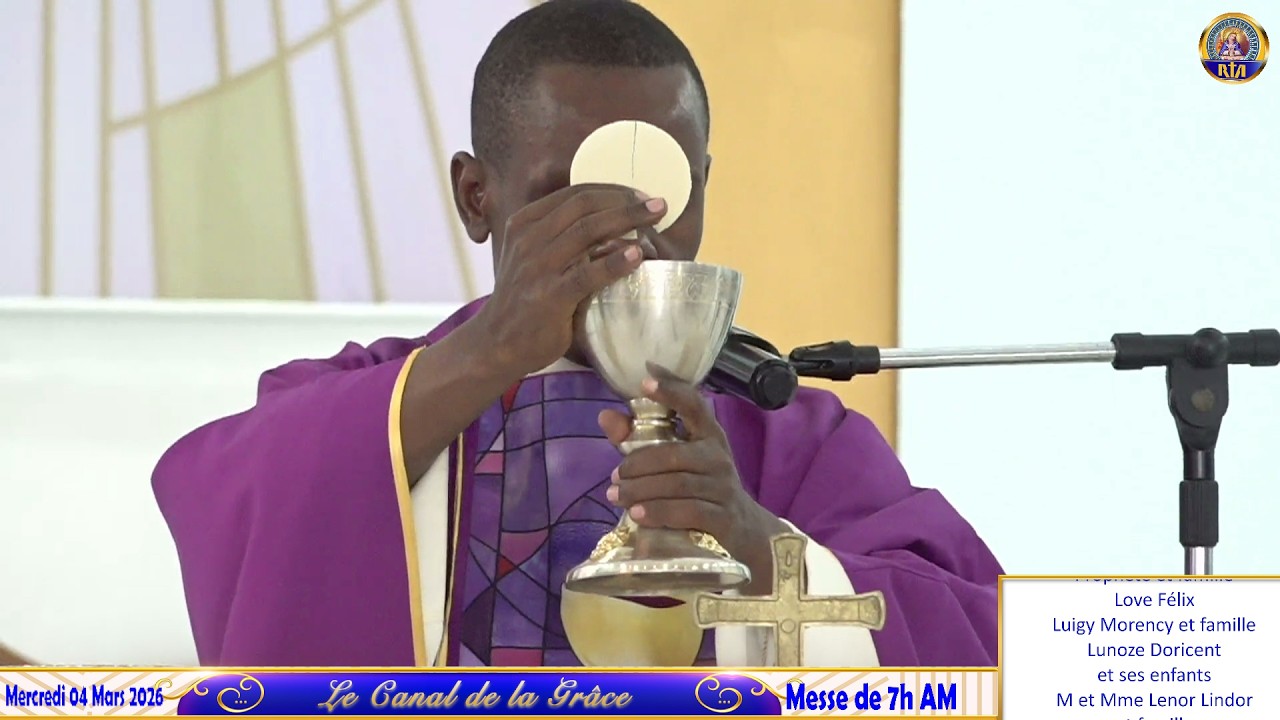 2ème Semaine de Carême  - Messe de 7h AM | Mercredi 04 Mars 2026