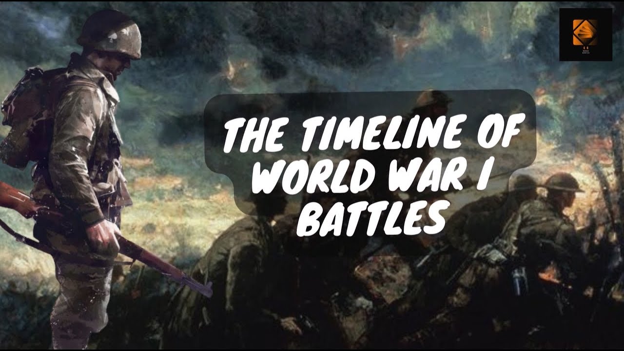 The Timeline of World War I Battles | first world war |  world war i |  wwi