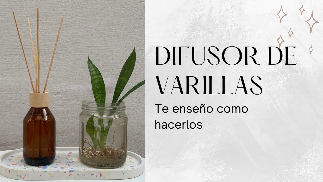 Como hacer difusor de varillas ?. Te enseño como hacerlos.  Muchos tips