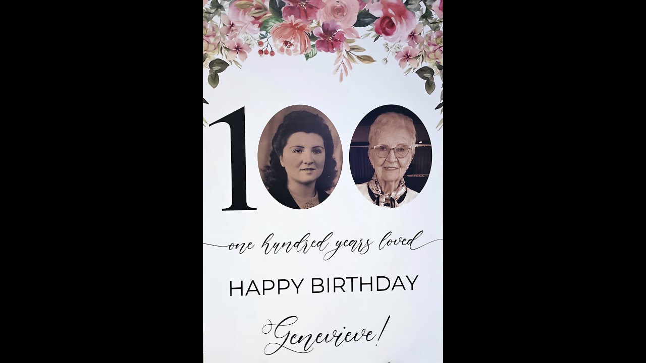 100th GENEVIÈVE FIALHO BIRTHDAY 2025 (JPBarthe) 4k