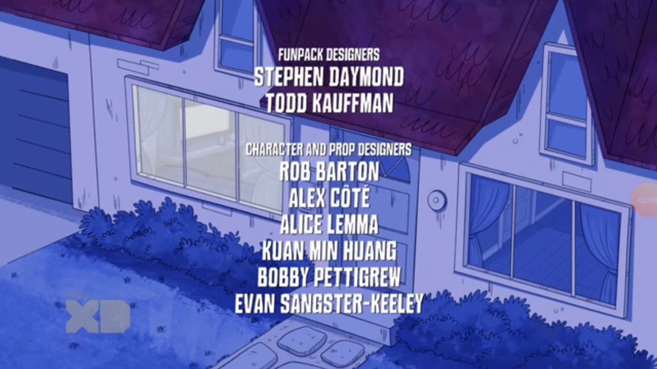 Creditos Fangbone Aventuras Cavernícolas Disney XD Intro La Ley De Milo Murphy