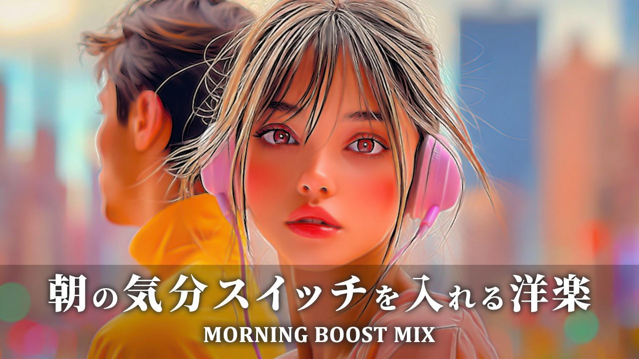 【洋楽プレイリスト】朝が一気に動き出す✨気分スイッチを入れる洋楽｜テンション上がる洋楽／作業用BGM／集中力アップ