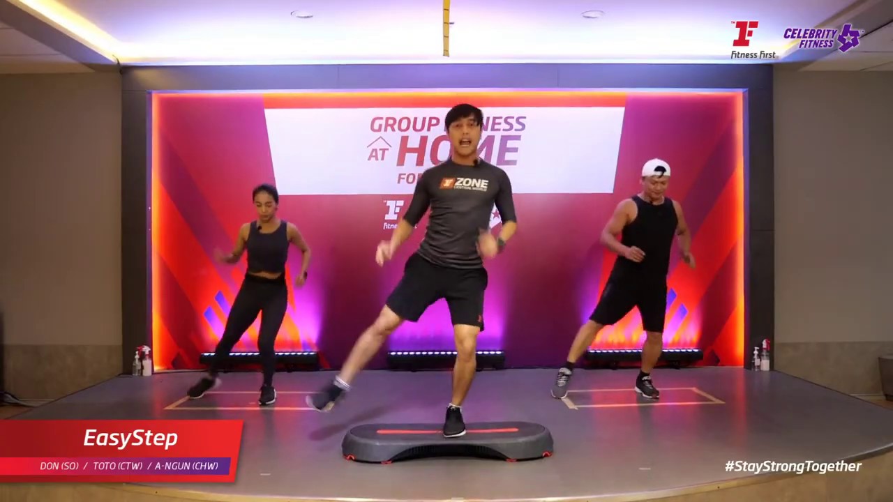 Group Fitness at Home : EasyStep 5/6/2020