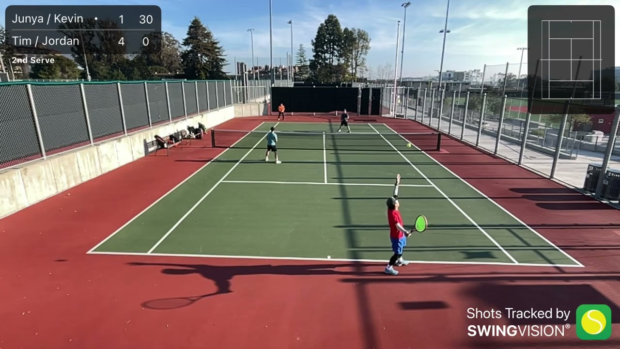 20260119 NTRP 4.0/4.5 Practice Match Tim / Jordan vs Kevin / Junya 