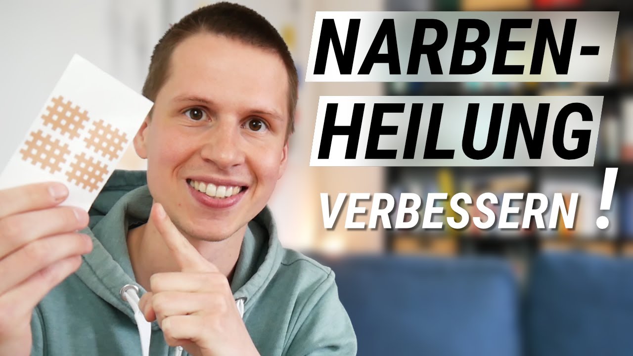 Narbenheilung mit diesem einfachen Trick verbessern! (Crosstape/Gittertape/Akupunkturpflaster)