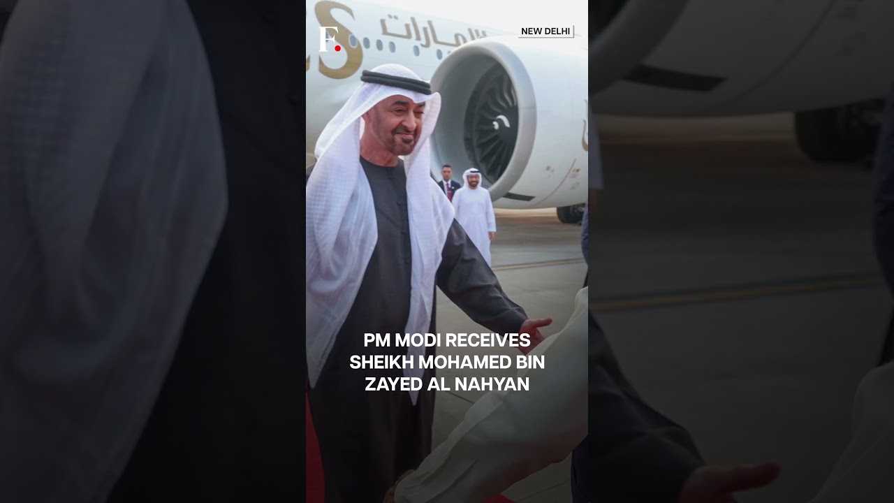 UAE President Lands in India, PM Modi Receives Sheikh Mohamed bin Zayed Al Nahyan | N18G