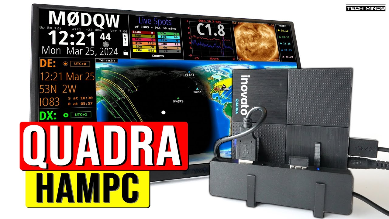 QUADRA HamPC — простое развертывание HamClock в вашей радиорубке и сети