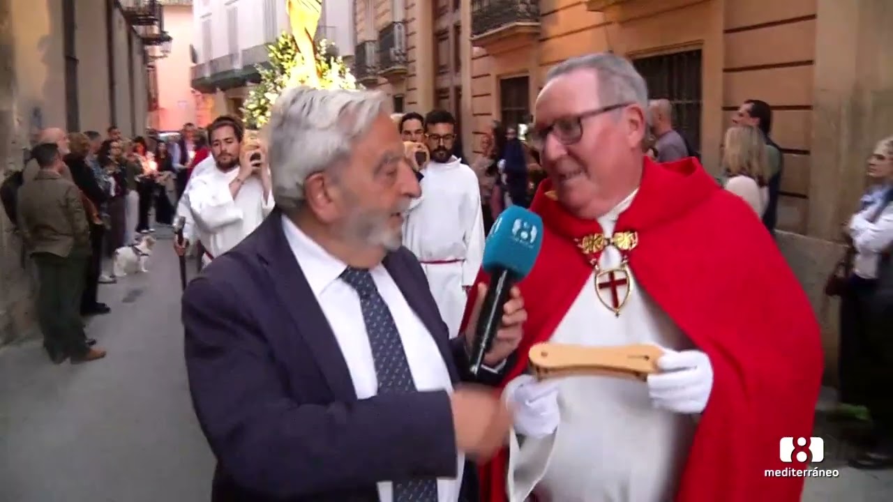 Procesión del Cristo de las Penas – San Juan del Hospital (Valencia) emitida por La 8 Mediterráneo