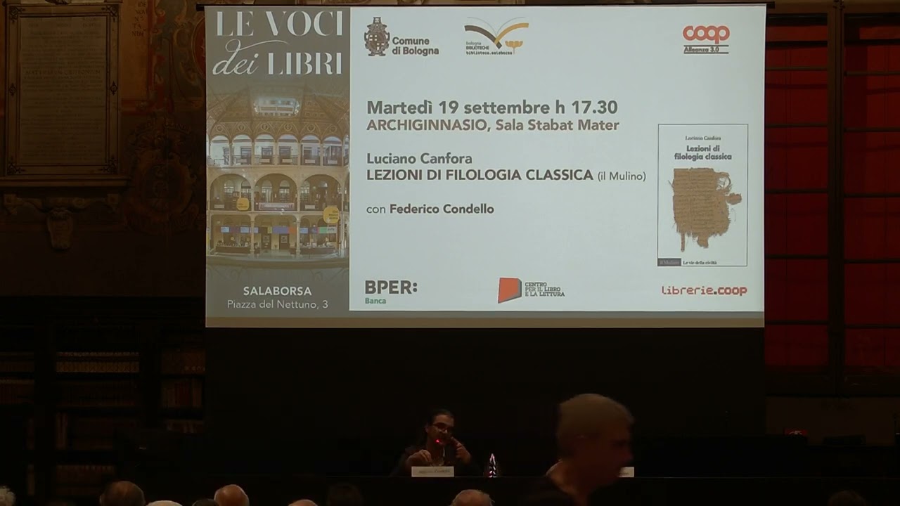 Lezioni di filologia classica - Luciano Canfora