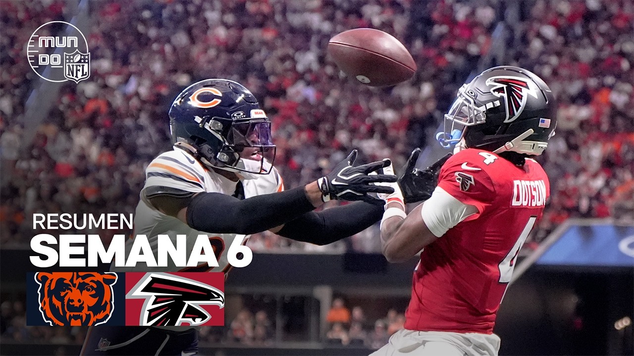 Chicago Bears vs. Atlanta Falcons | Semana 6 - Temporada NFL 2026 | Resumen en espa&ntilde;ol