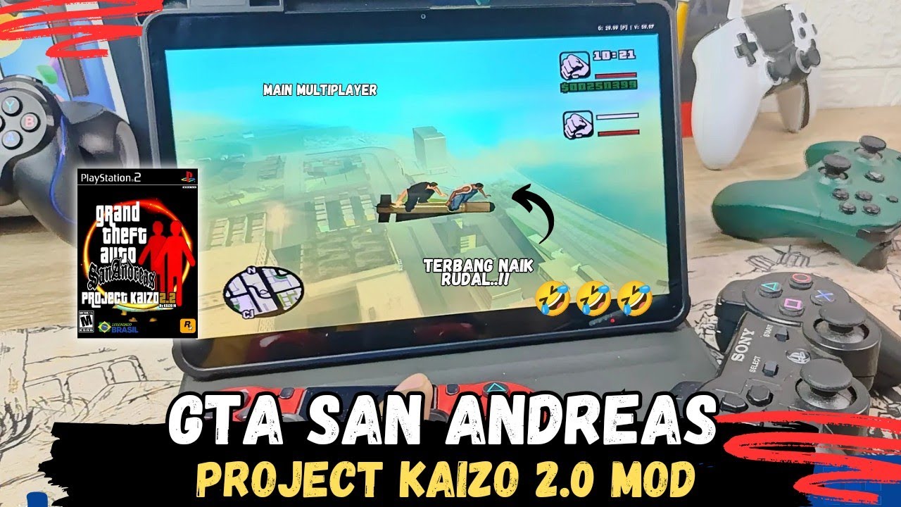 MOD Gta San Andreas Paling Kocak 🤣 | GTA SAN ANDREAS PROJECT KAIZO 2.0 PS2
