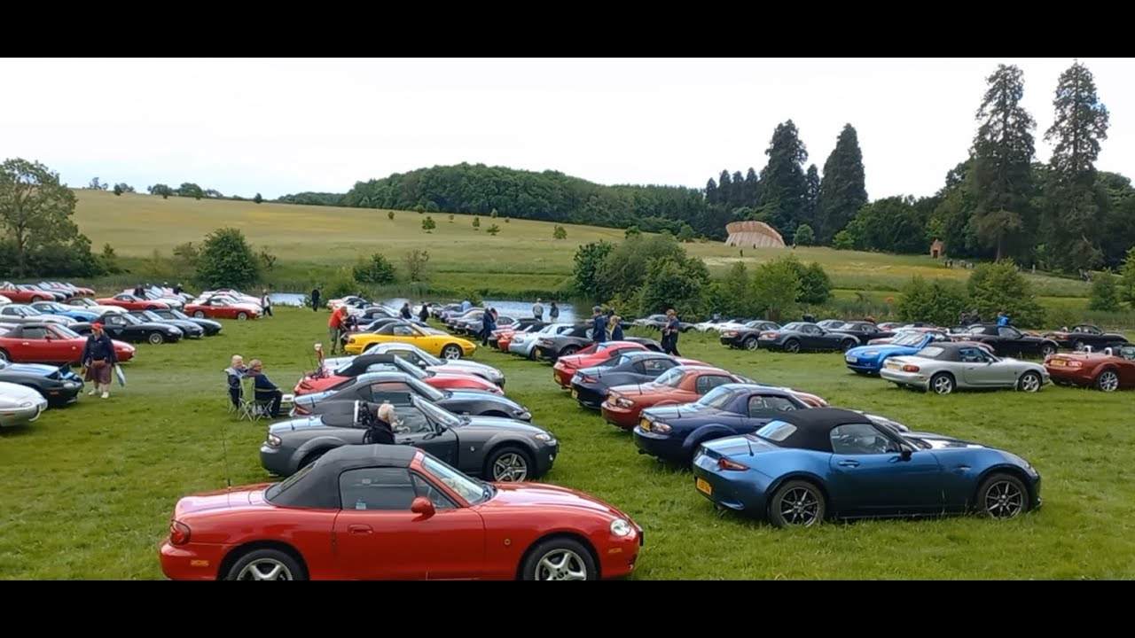@BloodyMx5 MX-5 35th Anniversary Rally. Sunday 9th June 2024. Compton Verney. MX-5 owners club event